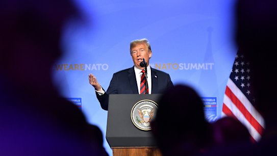 Trump claims a phantom victory in NATO spending war