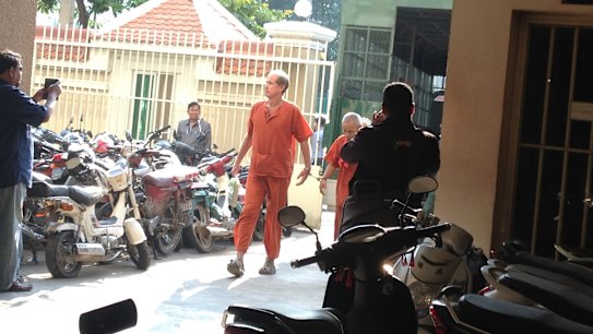 Australian admits flying drone over Cambodian march but denies spying