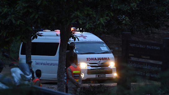 As it happened: More boys emerge from Thailand cave as rescue continues