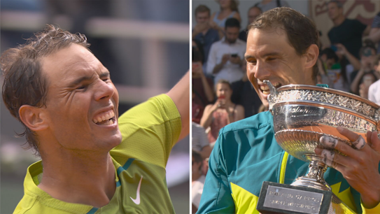 Rafael Nadal has beaten Casper Ruud in straight sets to claim his 14th Roland-Garros championship and 22nd grand slam title overall, adding to two records he already owned.