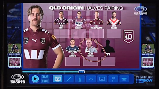 Queensland coach Billy Slater remains coy on the options to replace Tom Dearden at halfback for State of Origin.