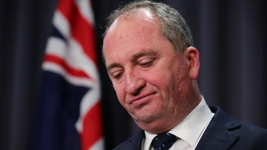Deputy Prime Minister Barnaby Joyce. 