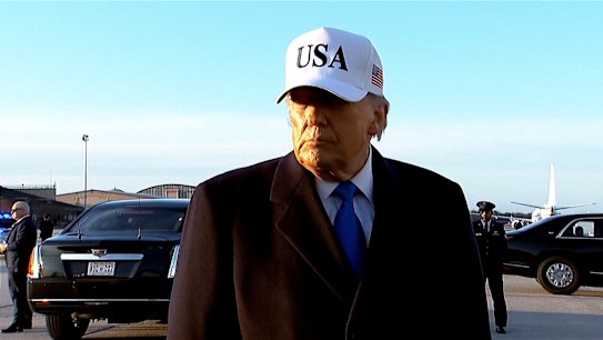 Trump also announced that the US Navy would "soon" begin escorting tankers through the Strait of Hormuz, but offered no specific timeline.