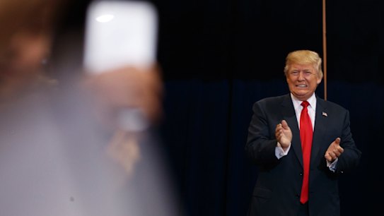 Republican presidential candidate Donald Trump.