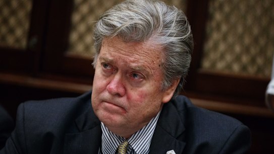 Steve Bannon, Trump's chief strategist, was a controversial appointment to the NSC.
