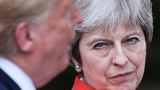 Trump's Europe tour a 'theatre of the grotesque'