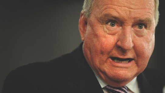Broadcaster Alan Jones.