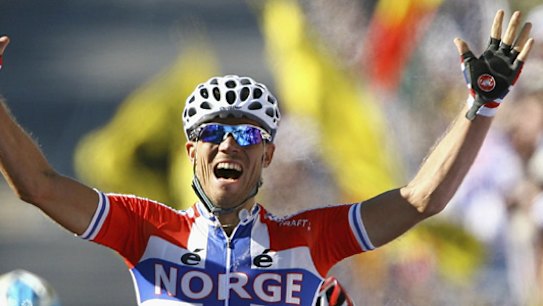 Norway's Thor Hushovd