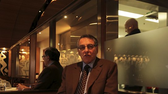 David Ipp at Bistro Moncur.