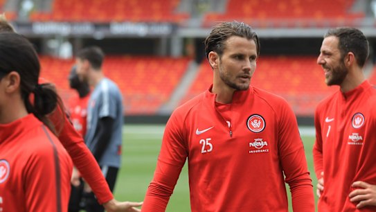 Stiff competition: Even former Aston Villa midfielder Chris Herd is not assured a place in the Wanderers' match day squad for the season opener.