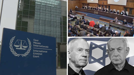 There has been an immediate and angry reaction from Israel and Hamas to the International Criminal Court's attempts to pursue their leaders for alleged war crimes.

