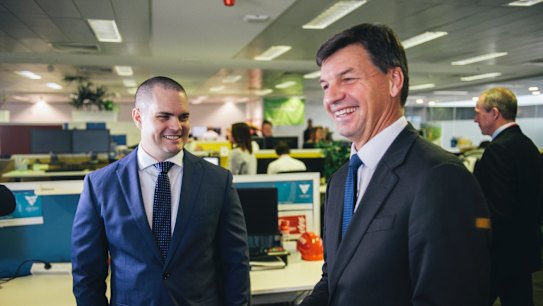Assistant Minister for Cities and Digital Transformation, Angus Taylor. 
