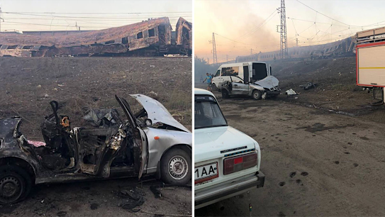 A Russian attack during Ukraine Independence Day has killed at least 15 people.