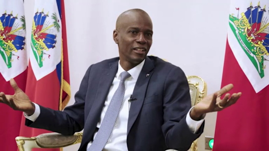 Haiti's interim prime minister urged residents of the deeply impoverished Caribbean nation to stay calm after gunmen shot President Jovenel Moise dead in his home.