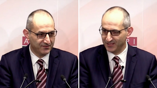 Home Affairs secretary Michael Pezzullo warns 'drums of war' are beating.