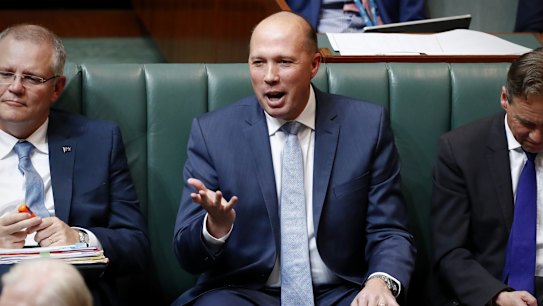 Immigration Minister Peter Dutton.