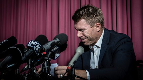 David Warner sorry but self-interested, says body language expert