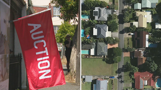 Signs Australia's housing slump is slowing down after months of falling property prices.