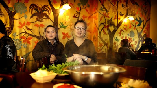 Dainty Sichuan restaurant chain owners Tina Li and Ye Shao donated $80,000 to Robert Doyle's lord mayoral campaign. 