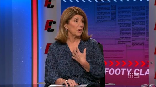 Caroline Wilson has refused to take a backward step on her opinion regarding St Kilda midfielder Seb Ross' mid-season departure