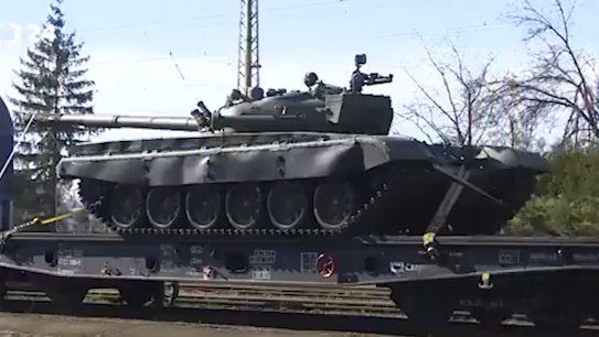 Twenty Australian armoured troop carriers are on their way to Ukraine to aid in the war against Russia.