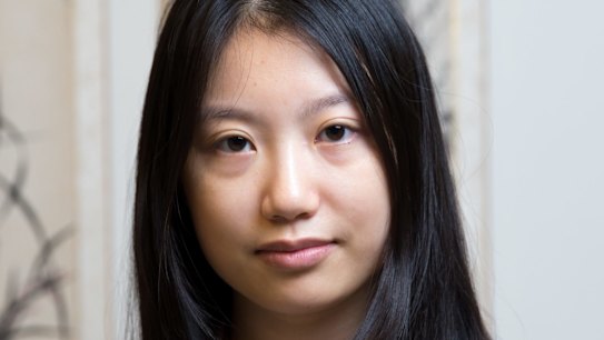 Yunsi Feng's, whose father, Congyi Feng, a UTS Professor, has been prevented from leaving China and returning home to Sydney. 30th March 2017 Photo: Janie Barrett