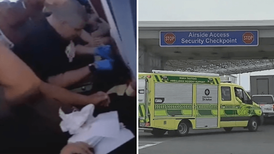 New Zealand officials have seized plane's black box recorder as they investigate mid-air plunge.