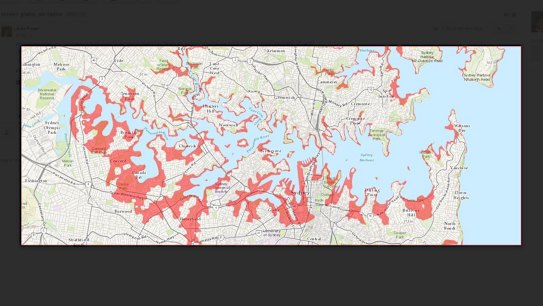 Sydney's harbourside suburbs would be effected by a tsunami. according to tsunamisafe.com.au
