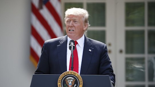 President Donald Trump has pulled the US out of the accord.
