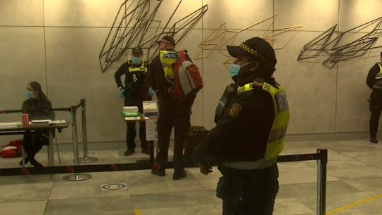 Victoria's hotel quarantine program is embroiled in fresh controversy tonight following allegations infection controls were breached.