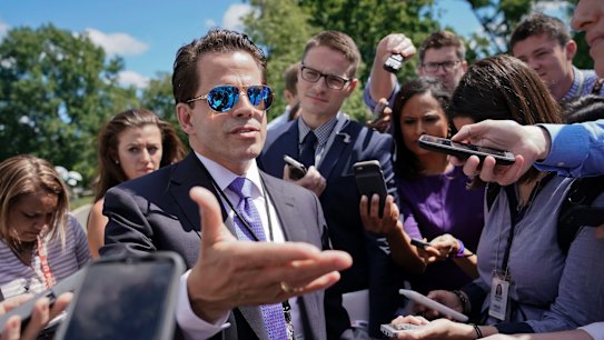 White House communications director Anthony Scaramucci.