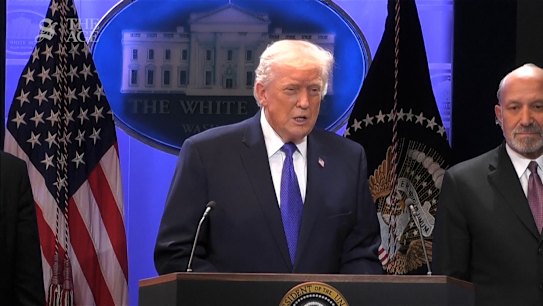 Donald Trump called a news conference and branded the Supreme Court decision “incorrect”, “terrible” and “deeply disappointing”.