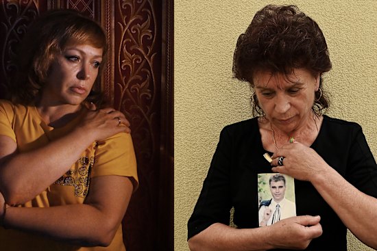 Families of resistance fighters killed by Russian invaders pick up the pieces of their shattered lives.