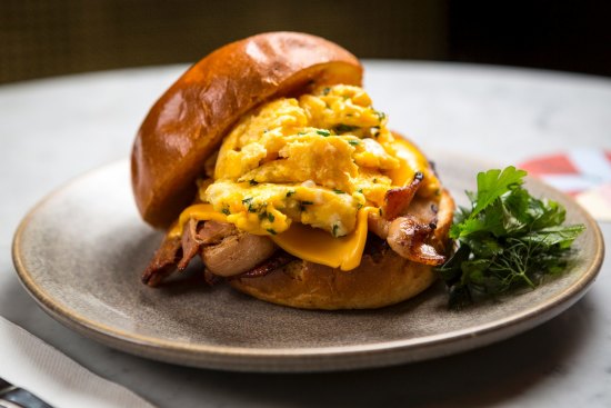 Eggslut homage: Good morning breakfast sandwich 