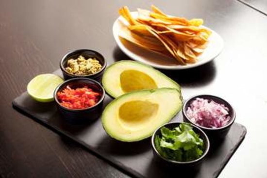 Mejico mexican restuarant on Pitt St Sydney CBD. Plantain Chips and CIY Guacamole. Tuesday 12th March 2013. Photo by James Brickwood. SMH GOOD FOOD 130312