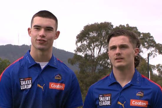 Two best mates, Lachy Dovaston and Xavier Taylor, reveal their hopes leading into the AFL draft.
