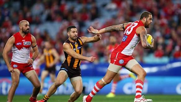 Franklin marks on the lead against his old team