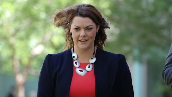 Suing: Sarah Hanson-Young.