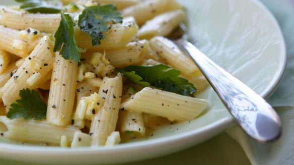 Zucchini Carbonara.