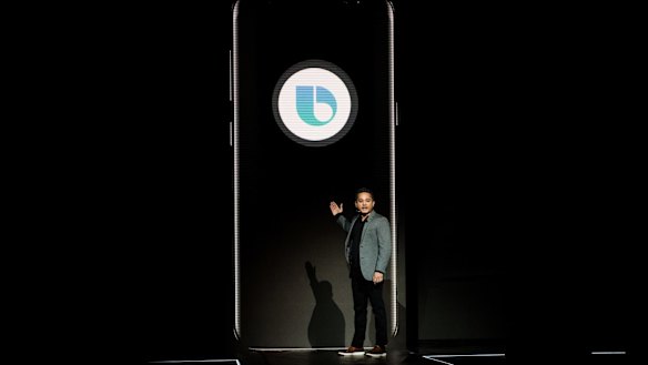 Bixby AI assistant was unveiled in New York in March.