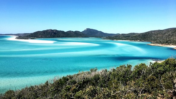 The paradise of Hamilton Island, Queensland.