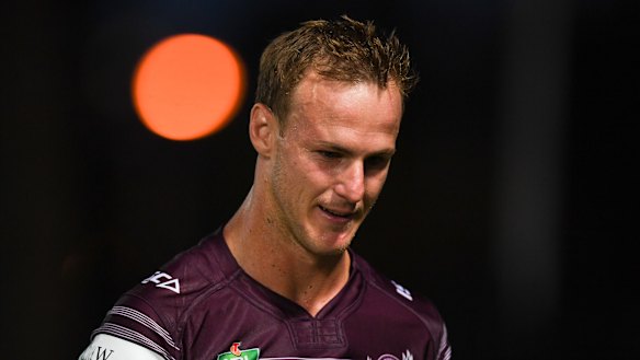 Hefty fine: Daly Cherry-Evans has been slugged $10,000 by Manly.