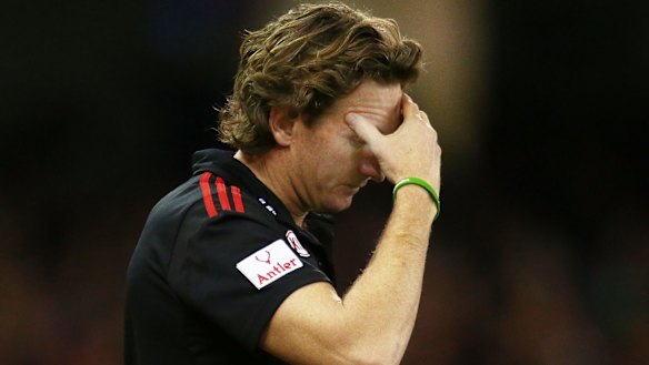 Gone from Essendon: James Hird.
