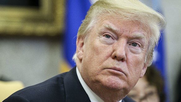 US President Donald Trump