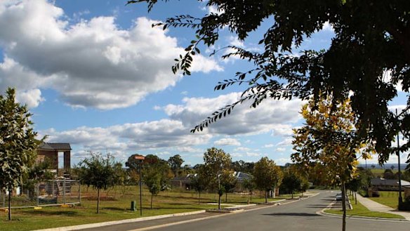 Not on their patch … the Bingara Gorge development adjacent to the old Wilton village.