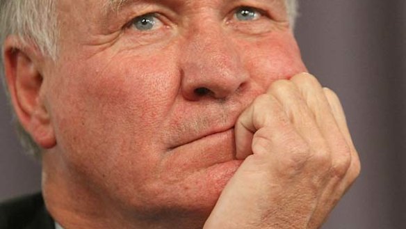 Suspicious ... Tony Windsor