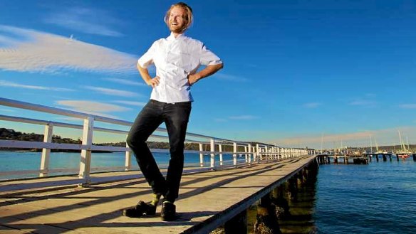 Beached: Guillaume Zika is the international guest chef at Public Dining Room at Balmoral Beach.