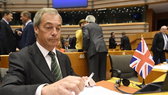 UK Independence Party leader Nigel Farage.