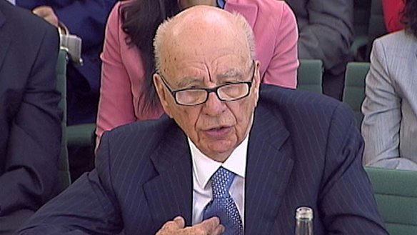 Rupert Murdoch ... the most humble day of his life.