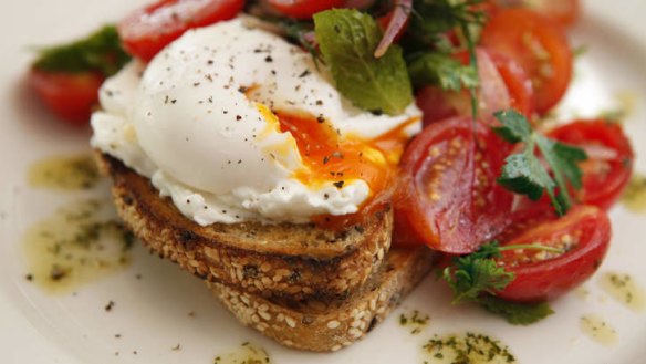 'Perfectly poached eggs' usually means still a little runny. But is it safer to go with well-cooked eggs?